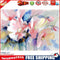 50x40cm Oil Painting By Numbers Flower Cluster Canvas Drawing Set No Frame