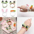 Carrot Child Creative Jewelry Woven Bracelet Frog Wool Knitting Cute Animal