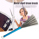 Jazz Drum Brushes Drum Sticks Telescopic Metal Handle Drum Accessories Part