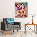 Painting By Numbers DIY Beauty Women Canvas Oil Art Picture Kit Home Wall Decor