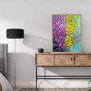Hand Painted Oil Paint Kill Time Picture Colouring Yellow Flower Artcraft Gif