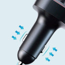Bluetooth Compatible 5.0 In Car FM Transmitter QC3.0 LED 12V-24V HIFI Musi E6B4