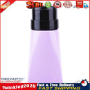 220ml Nail Polish Remover Liquid Bottle Empty Lock Pump Dispenser (Purple) Newly