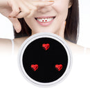 #A 3pcs Teeth Diamond Dental Rhinestones Dental Rhinestones Crystal Teeth Whit