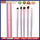 5pcs Eye Shadow Makeup Brush Set Eyes Make Up Eyebrow Cosmetic Brush?Pink?