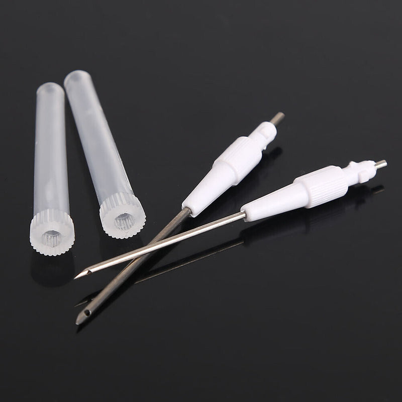 diy Punch Needle Set 3 Needles 2 Threaders Craft Tools Newly