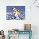 5D DIY Full Drill Diamond Painting Music Cat Cross Stitch Embroidery Mosaic