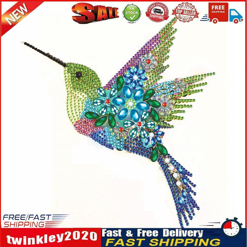 5D Partial Special Shaped Diamond Painting Hummingbird Poster Kit (UP263) Newly