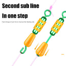 8pcs Quick Release Sub-Clip Silicone Sub-Line Thread Clamp Fishing Tackle Tools