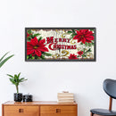 5D Full Round Drill Drawing Picture Christmas Flower Diamond Painting Room De
