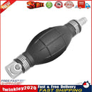 Automobile Motorcycle Rubber Aluminum Spherical Hand Fuel Pump Tank (10mm) Newly