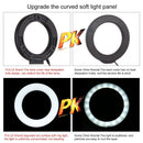 Ring Light Video Light Kit Tripod Stand Dual Phone Holder For Tik Tok YouTube