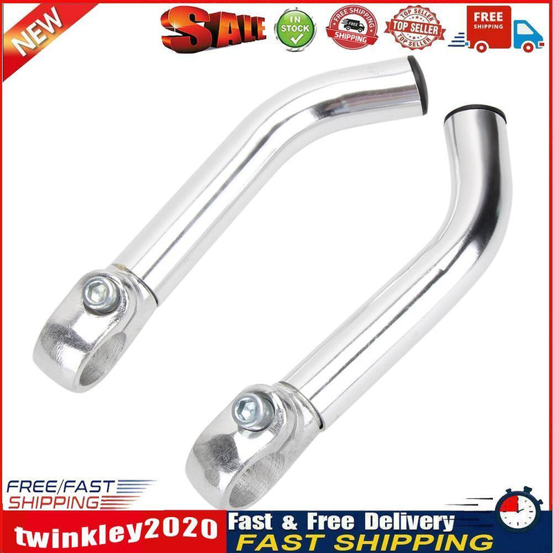 Bike Bicycle Cycling Handlebar Ends Proetctive Claw Bar Handles (Silvery) Newly