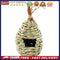 Hummingbird House, Hand-Woven Nesting, Window Garden Hanging Birdhouses *3