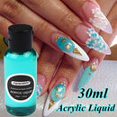 Purple Nail Art Builder Tool Acrylic Liquid Monomer Crystal Nail Gel Polish