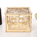 DIY Wooden Wedding Card Box Business Card Boxes Party Favor Decor (JM01367)