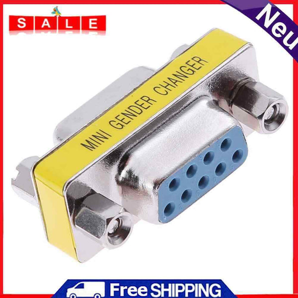 RS232 DB9 9-Pin Female Serial Port Male Adapter Converter