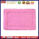 Plush Pet Hamster Cushion Mat Squirrel Warm Blanket Guinea Pig Bed(Pink)