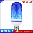 E27 Flame Effect LED Bulb Flickering Fire Emulation Decorative Lamp (96LED)