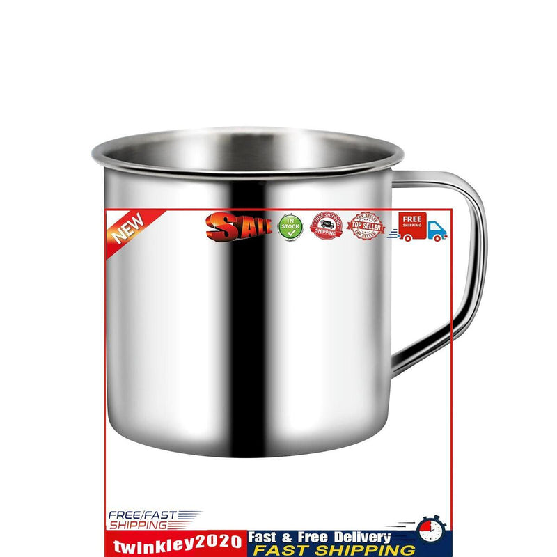 Stainless Steel Coffee Mugs 200mL Metal Thermal Coffee Tea & Beer Cup Mug Newly