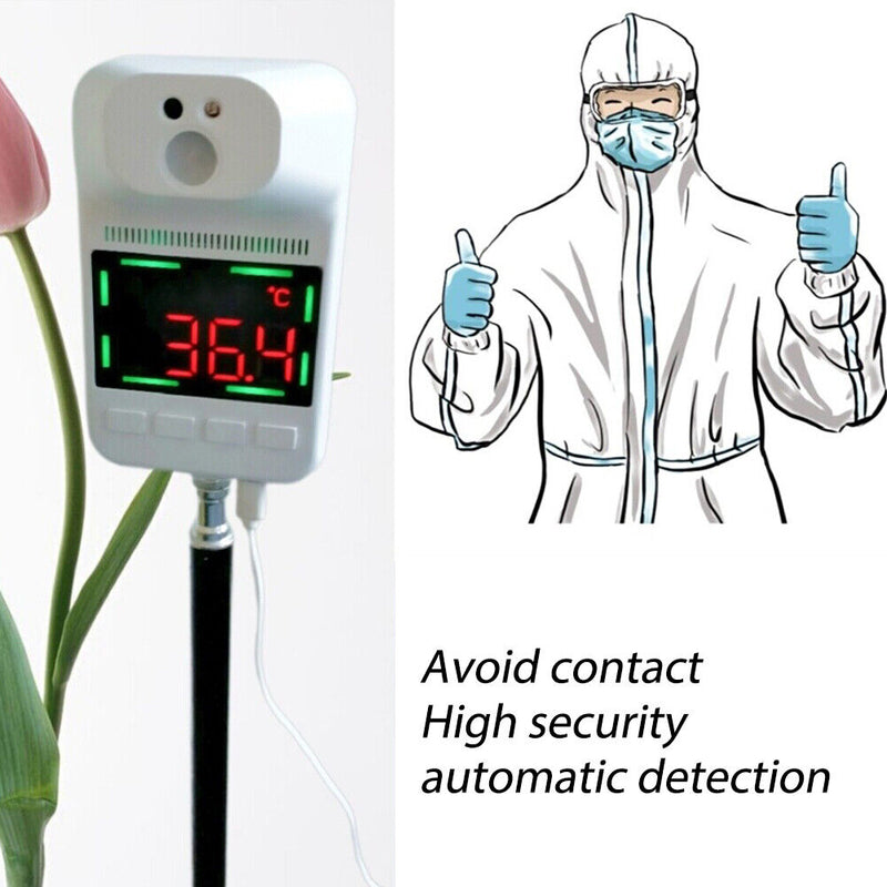 Wall Mounted Non-contact Infrared Thermometer Digital Auto Temperature Sensor