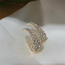 Crystal Hoop Earrings Wedding Jewelry Hoop Dangle Stud Shinning Luxury Earrings