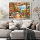 Corridor Oil Paint By Numbers Kit DIY Acrylic Painting on Canvas Frameless