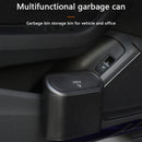 Car Trash Can Bin Hanging Vehicle Garbage Storage Box Auto Waste Organizer