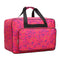 Unisex Large Capacity Travel Portable Tote Sewing Machine Bags(Rose Red)