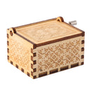 Wooden Music Box, Hand Crank Engraved Musical Box, Valentine Gifts (6)