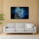 11CT Full Cross Stitch Blue-eye Cat DIY Printed Wall Art Crafts Home Decorations