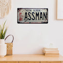 Weatherproof Retro Chic Advertisement Sign Iron Painting Wall Drawing (D)