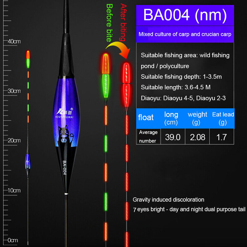 Smart Fishing Float LED Night Light Gravity Sensor Fishing Tackle (BA-004) Newly