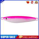 Luminous Simulation Jigbaits Lures 40g 8.5cm Artificial Fishing Bait (Pink)