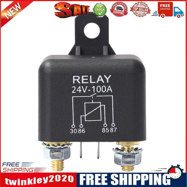 24V 100A Car Start Relay Protective Automobile Power Controller Replacement