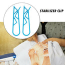 2pcs Diamond Painting Embroidery Fabric Fixed Clip Rhinestone Picture Acces