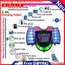 Waterproof Motorcycle Bluetooth Audio System Stereo Speaker Radio USB Charging