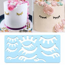DIY Mold Unicorn Eyelashes Mold Chocolate Baking Accessories Scrapbook Stamp