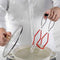 Canning Kit, Canning Jar Lifter with Grip, Anti-Scald Clip Suit, 6pcs (Red)