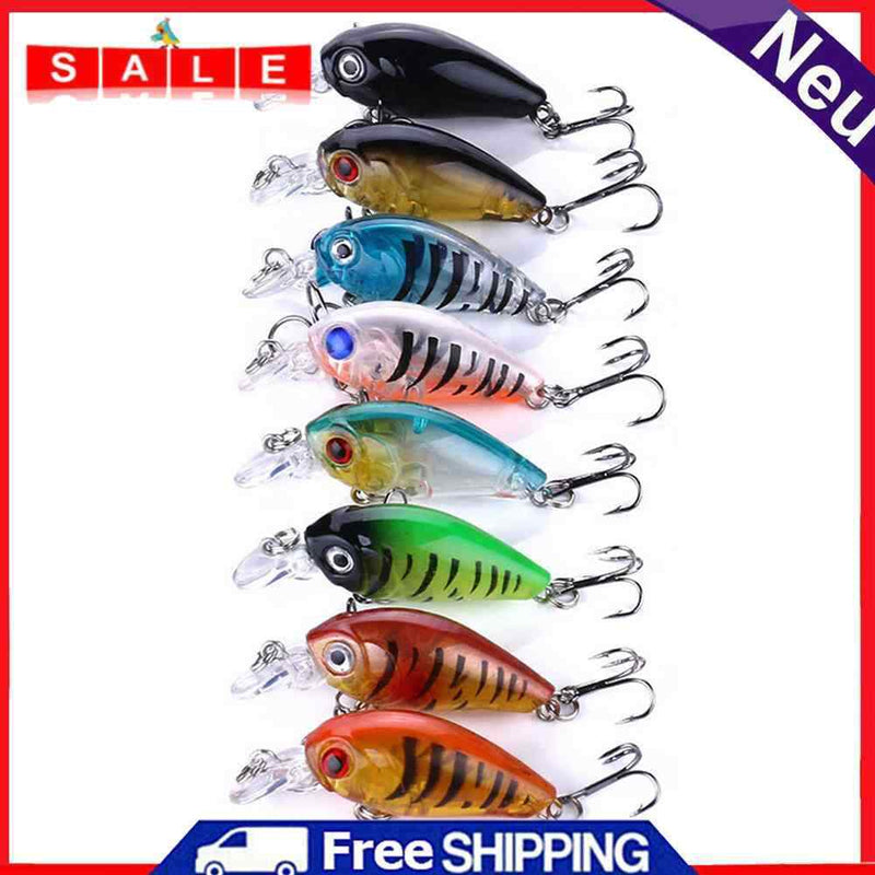 4.5cm 4g Crankbaits Fishing Lures Mini Baits Wobbler Swimbait Fishing Tackle