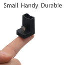 USB C Male to USB C Female Angled OTG Adapter USB 3.1 Type C to USB Type C