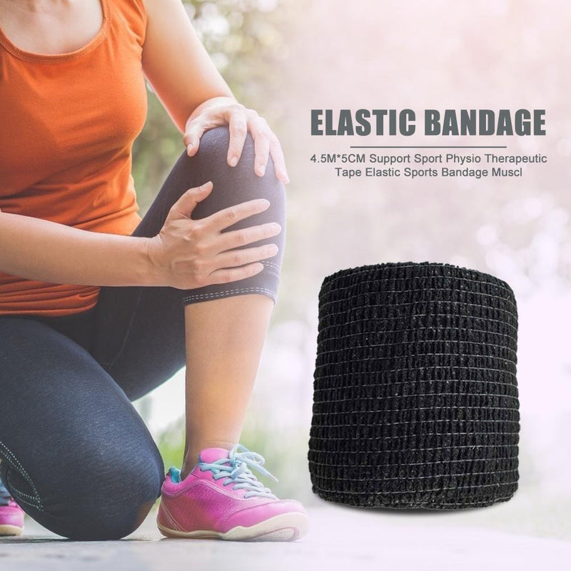 Self Adhesive Elastic Bandage Muscle Tape for Knee Elbow Finger Support Injur