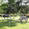 #A 7m Simulated Spider Home Decor Halloween Spider Silk Rope for Haunted House