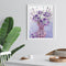 Part Drill Craft Poster DIY Flowers Vase Rhinestones Picture Diamond Painting