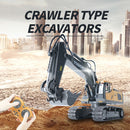 Remote Control Heavy Excavator 1/20 11CH Crawler 2.4G Wireless Electric RC Ca