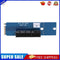 M.2 NGFF SSD to PCI-E 4X Converter Adapter Card with Power Cable(Blue)