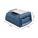 Adapter With DC Socket Charging Adaptor For Bosch 14.4V 18V Li-ion Battery