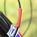 2pcs/pack Bicycle Plastic Cable Protector Frame Protective Cover (Red) Newly