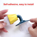 Non Punching Self Adhesive Door Stopper Floor Block Door Wedge Wall Protector