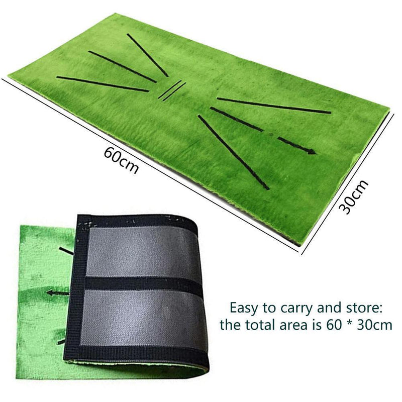 Golf Training Mat, Swing Detection Batting Golf Practice Training Aids Mat